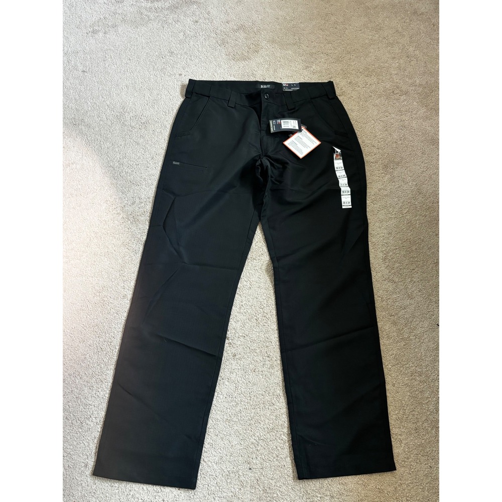 5.11 Tactical Mens Fast-Tac Urban Pant 36x34 Black Ripstop 74461 NWT